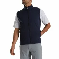 FootJoy Golf FootJoy ThermoSeries Hybrid Vest -Apparel Sales Store FootJoy ThermoSeries Hybrid Vest Navy b 41308.1675982052