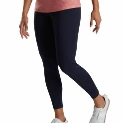 FootJoy Golf FootJoy Womens Fleece Back Leggings -Apparel Sales Store FootJoy Womens Fleece Back Leggings Navy c 02991.1672343662