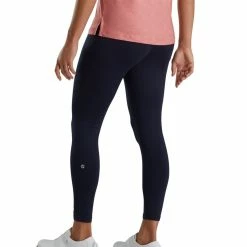 FootJoy Golf FootJoy Womens Fleece Back Leggings -Apparel Sales Store FootJoy Womens Fleece Back Leggings Navy d 44569.1672343669