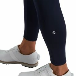 FootJoy Golf FootJoy Womens Fleece Back Leggings -Apparel Sales Store FootJoy Womens Fleece Back Leggings Navy e 84332.1672343663