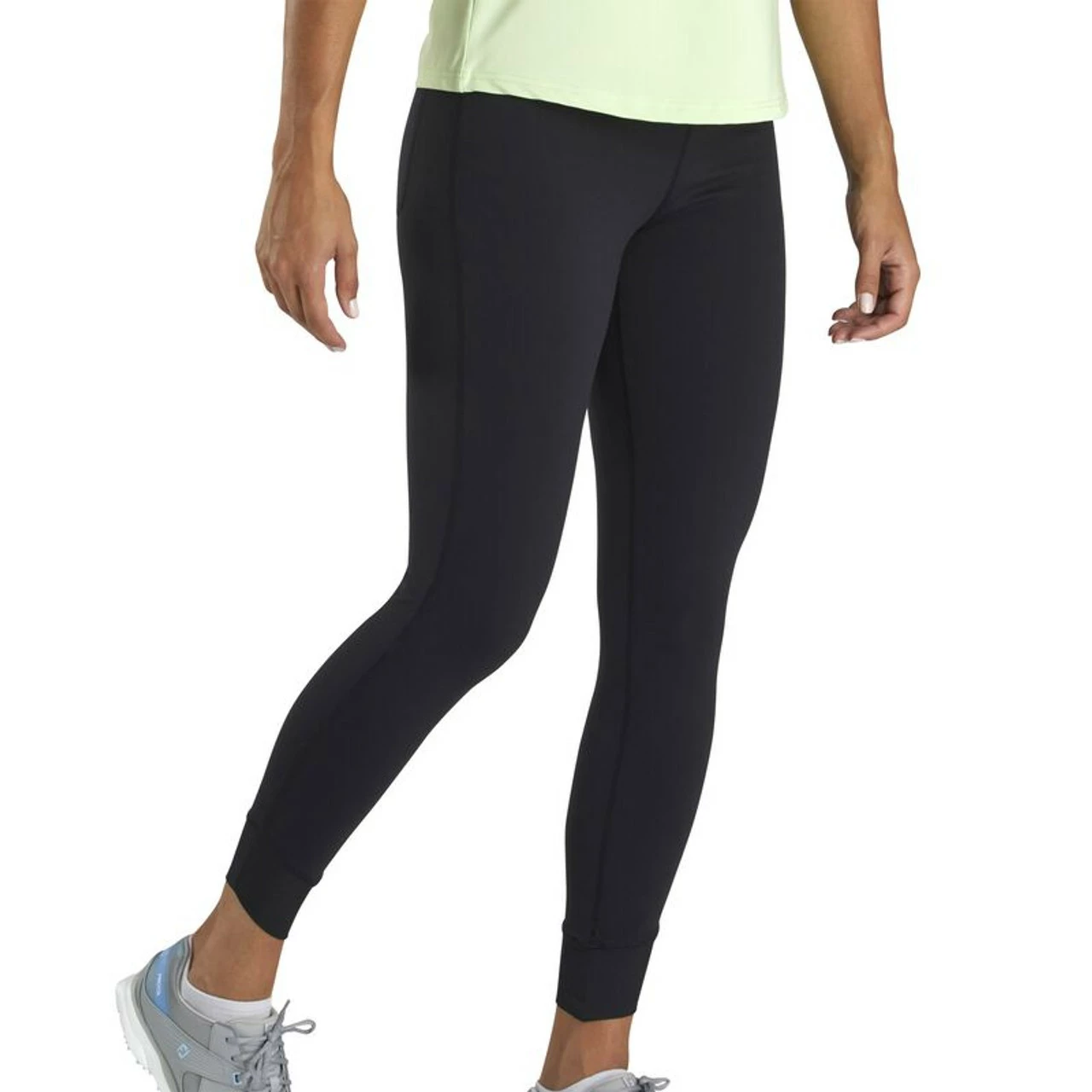 FootJoy Golf FootJoy Womens Rib Block Leggings 3 FootJoy Golf FootJoy Womens Rib Block Leggings - Image 3