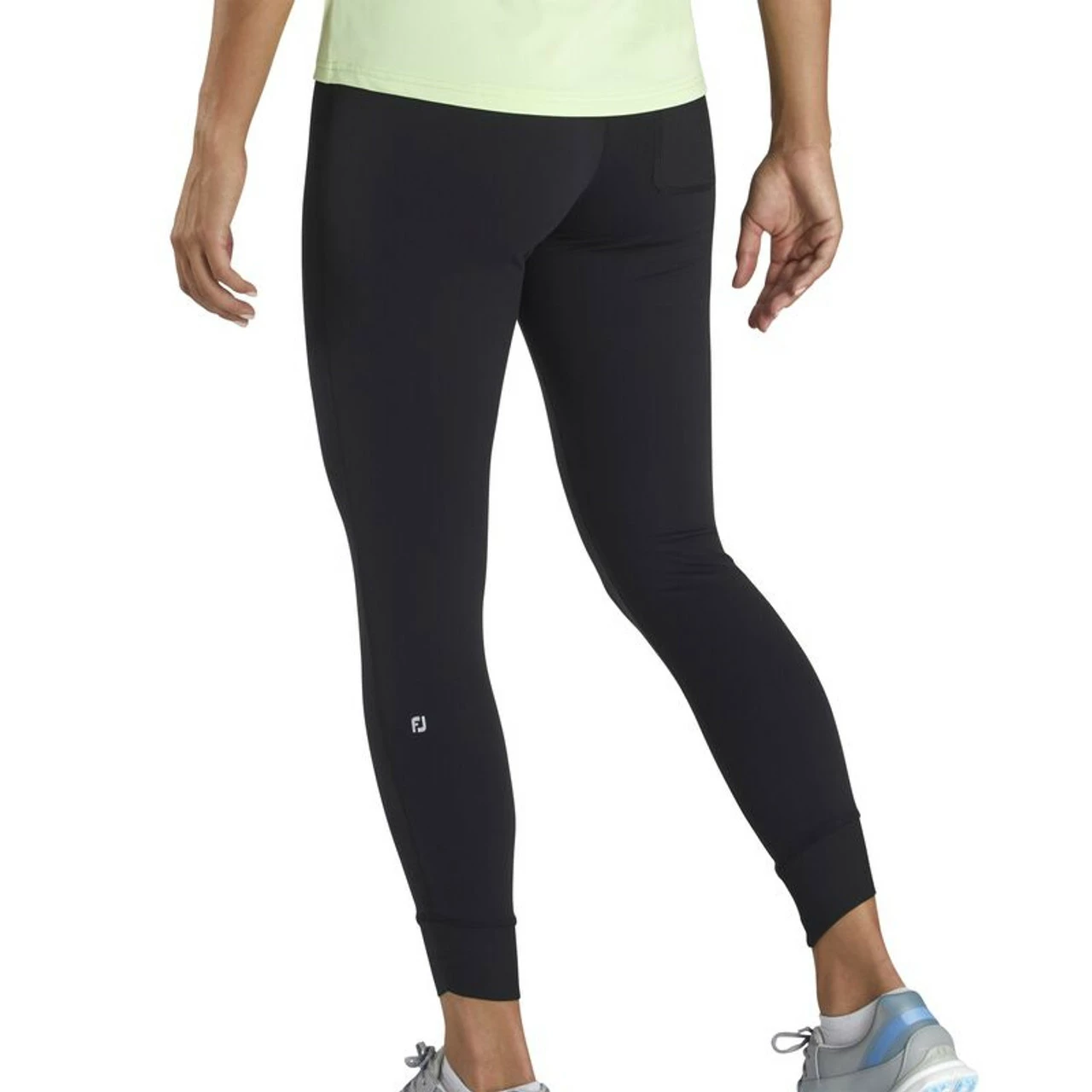 FootJoy Golf FootJoy Womens Rib Block Leggings 5 FootJoy Golf FootJoy Womens Rib Block Leggings - Image 5