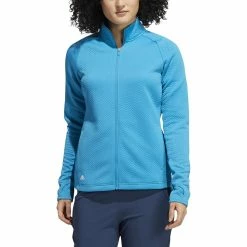 Adidas Golf Adidas Womens Textured Jacket -Apparel Sales Store GR3518 57041.1678385713