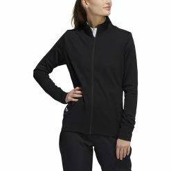 Adidas Golf Adidas Womens Textured Full Zip Jacket 2.0