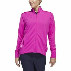 Adidas Golf Adidas Womens Textured Full Zip Jacket 2.0 -Apparel Sales Store HS2470 48044.1678826185