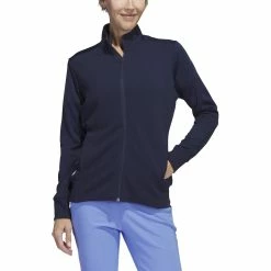 Adidas Golf Adidas Womens Textured Full Zip Jacket 2.0 -Apparel Sales Store HS3139 68082.1678826025