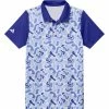 Adidas Golf Adidas Boys Camo Printed Polo