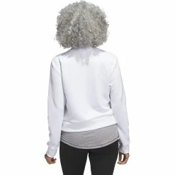 Adidas Golf Adidas Womens Knit Bomber Jacket -Apparel Sales Store HS8975 01 25132.1679077761