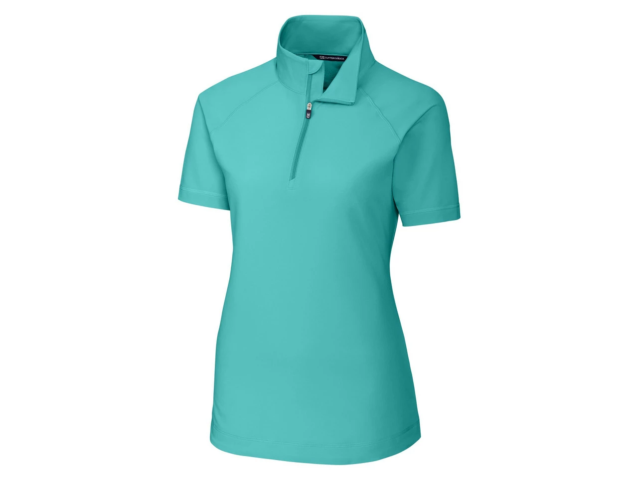 Cutter & Buck Womens Response Short-Sleeve Half-Zip 3 Cutter & Buck Womens Response Short-Sleeve Half-Zip - Image 3
