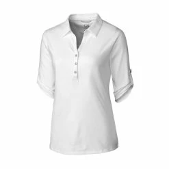 Cutter & Buck Ladies Thrive Polo -Apparel Sales Store LCK00004 WH MANN HG 64246.1649713221
