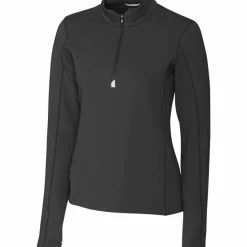 Cutter & Buck Ladies Traverse Stretch Quarter Zip Pullover -Apparel Sales Store LCK00033 BL MANN HG 11264.1668803655