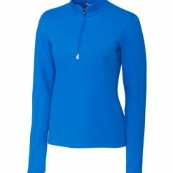 Cutter & Buck Ladies Traverse Stretch Quarter Zip Pullover -Apparel Sales Store LCK00033 DG MANN HG 59399.1668803655
