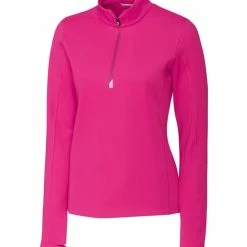 Cutter & Buck Ladies Traverse Stretch Quarter Zip Pullover -Apparel Sales Store LCK00033 RFH MANN HG 71462.1668803655