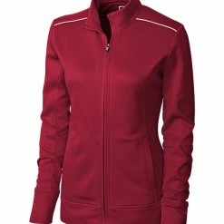 Cutter & Buck Women's WeatherTec Ridge Full Zip -Apparel Sales Store LCK02571 CHT MANN HG 83293.1668534296