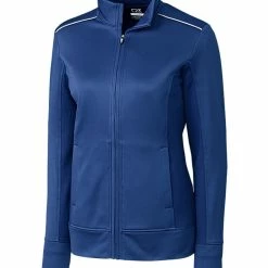 Cutter & Buck Women's WeatherTec Ridge Full Zip -Apparel Sales Store LCK02571 TBL MANN HG 19901.1668534296