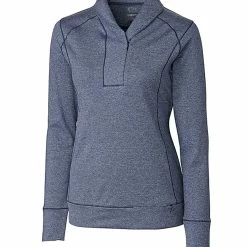 Cutter & Buck Ladies Shoreline Half-Zip -Apparel Sales Store LCK08663 LNH MANN HG 03534.1649957650