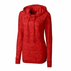 Cutter & Buck Womens Tie Breaker Hoodie -Apparel Sales Store LCK08704 RD MANN HG 94823.1649792863