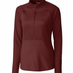 Cutter & Buck Ladies Pennant Sport 3/4 Zip Top 13 Cutter & Buck Ladies Pennant Sport 3/4 Zip Top -Apparel Sales Store LCK08717 BRD MANN HG 71775.1649798504