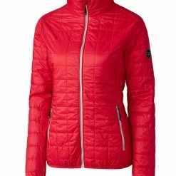 Cutter & Buck Ladies Ranier Jacket -Apparel Sales Store LCO00007 RD MANN HG 05613.1649797740