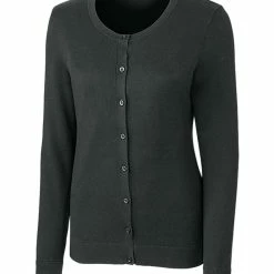 Cutter & Buck Womens Lakemont Cardigan -Apparel Sales Store LCS08101 CCH MANN HG 81357.1668630914