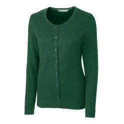 Cutter & Buck Womens Lakemont Cardigan -Apparel Sales Store LCS08101 HT MANN HG 38819.1668630914