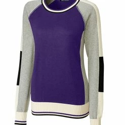 Cutter & Buck Ladies Stride Colorblock Sweater -Apparel Sales Store LCS08102 CLP MANN HG 43943.1649710989