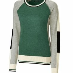 Cutter & Buck Ladies Stride Colorblock Sweater -Apparel Sales Store LCS08102 HT MANN HG 49919.1649710989