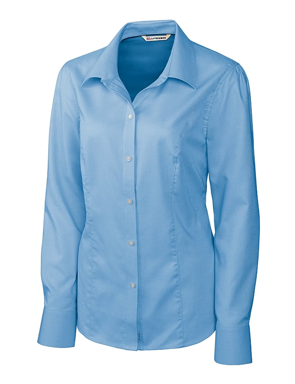 Cutter & Buck Women's Long Sleeve Epic Easy Care Nailshead 1 Cutter & Buck Women's Long Sleeve Epic Easy Care Nailshead