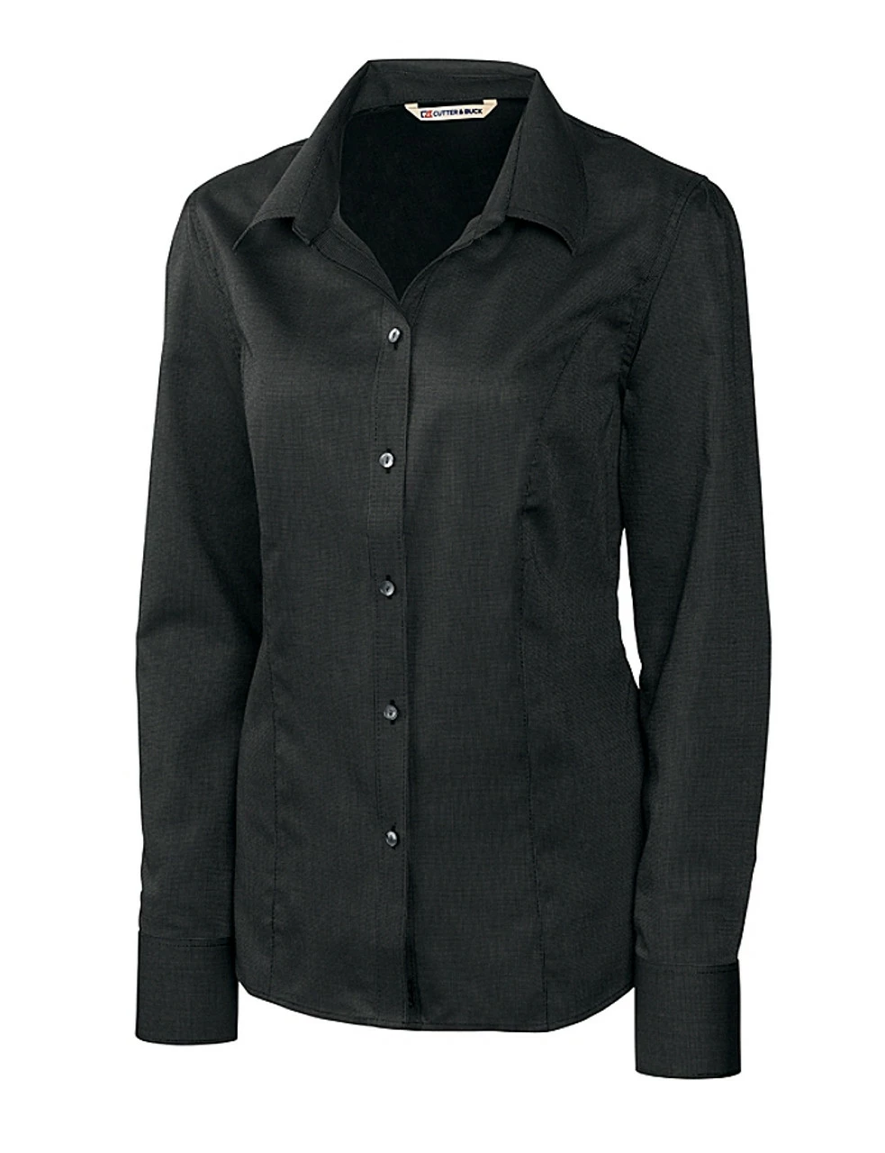 Cutter & Buck Women's Long Sleeve Epic Easy Care Nailshead 2 Cutter & Buck Women's Long Sleeve Epic Easy Care Nailshead - Image 2