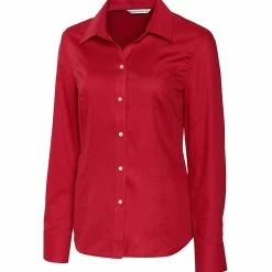 Cutter & Buck Women's Long Sleeve Epic Easy Care Nailshead 10 Cutter & Buck Women's Long Sleeve Epic Easy Care Nailshead -Apparel Sales Store LCW04124 CDR MANN HG 67070.1649784773