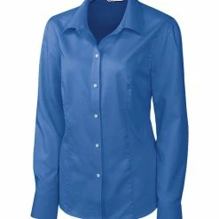 Cutter & Buck Women's Long Sleeve Epic Easy Care Nailshead 11 Cutter & Buck Women's Long Sleeve Epic Easy Care Nailshead -Apparel Sales Store LCW04124 FB MANN HG 62311.1649784773