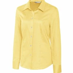 Cutter & Buck Women's Long Sleeve Epic Easy Care Nailshead 13 Cutter & Buck Women's Long Sleeve Epic Easy Care Nailshead -Apparel Sales Store LCW04124 PY MANN HG 96657.1649784773