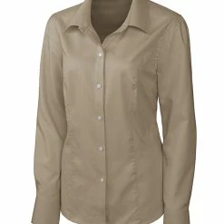 Cutter & Buck Women's Long Sleeve Epic Easy Care Nailshead 14 Cutter & Buck Women's Long Sleeve Epic Easy Care Nailshead -Apparel Sales Store LCW04124 RP MANN HG 33243.1649784773