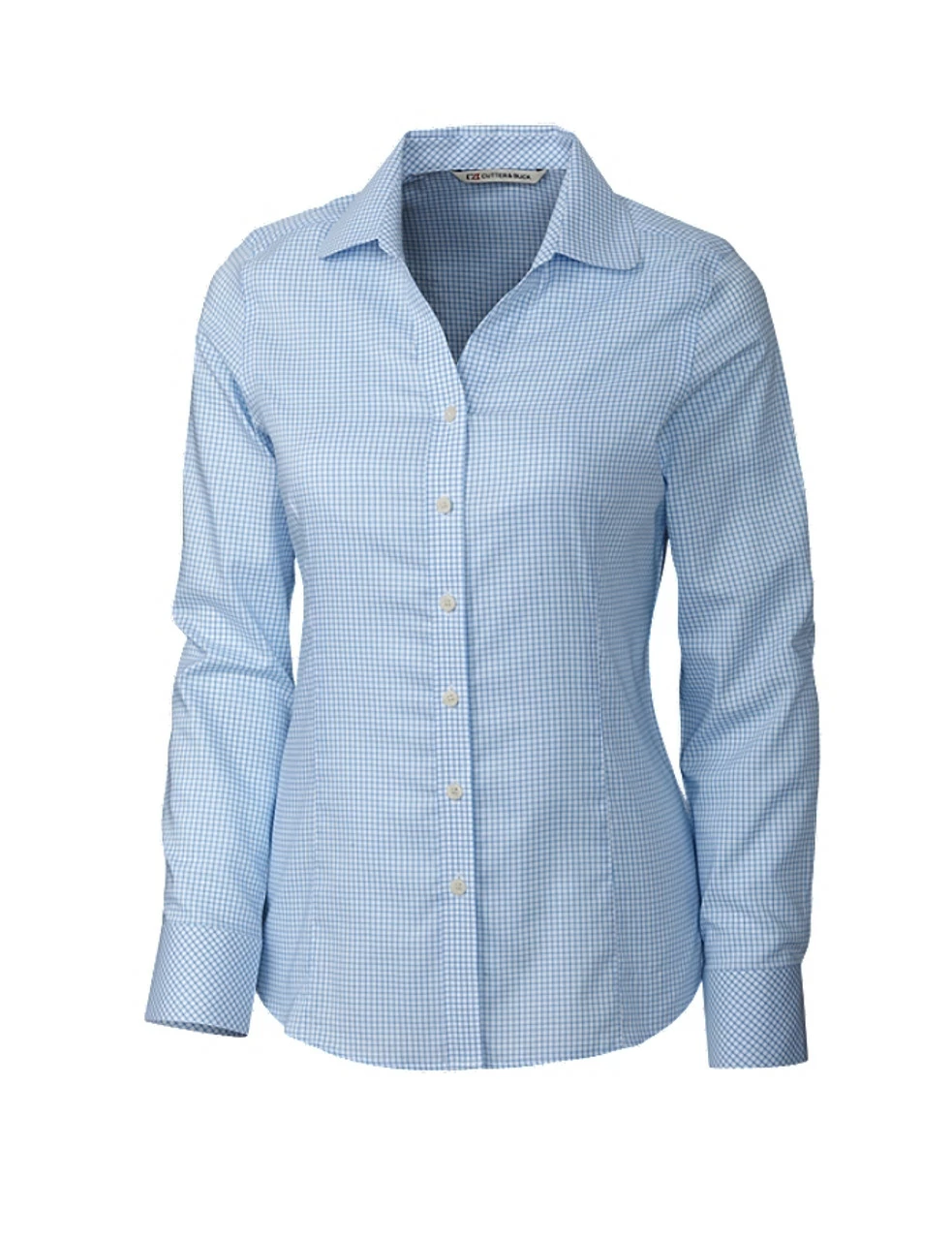 Cutter & Buck Women's Long Sleeve Epic Easy Care Tattersall 1 Cutter & Buck Women's Long Sleeve Epic Easy Care Tattersall