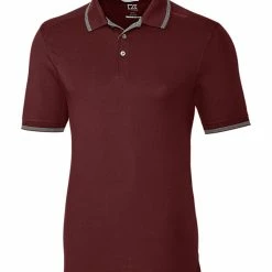 Cutter & Buck Advantage Tipped Polo -Apparel Sales Store MCK00011 BRD MANN HG 35251.1637175379