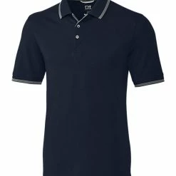 Cutter & Buck Advantage Tipped Polo -Apparel Sales Store MCK00011 LYN MANN HG 03162.1637175379