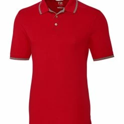 Cutter & Buck Advantage Tipped Polo -Apparel Sales Store MCK00011 RD MANN HG 01795.1637175379
