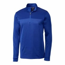 Cutter & Buck Traverse Stripe Half Zip -Apparel Sales Store MCK00088 TBL MANN HG 60316.1637364860