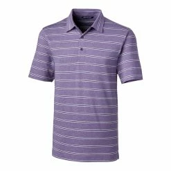 Cutter & Buck Forge Heather Stripe Polo -Apparel Sales Store MCK00112 MJS MANN HG 14610.1668804695