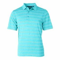 Cutter & Buck Forge Heather Stripe Polo -Apparel Sales Store MCK00112 SUB MANN HG 02682.1668804695