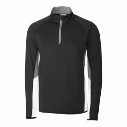 Cutter & Buck Traverse Colorblock Half Zip -Apparel Sales Store MCK00136 BL MANN HG 03843.1649282062