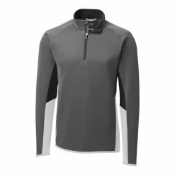 Cutter & Buck Traverse Colorblock Half Zip -Apparel Sales Store MCK00136 EG MANN HG 97732.1649282062