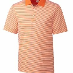 Cutter & Buck DryTec Trevor Stripe - Big & Tall -Apparel Sales Store MCK00332 ORBWH MANN HG 41031.1668788916