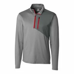 Cutter & Buck Shaw Hybrid Half-Zip -Apparel Sales Store MCK09265 OXCDR MANN HG 66188.1638830184
