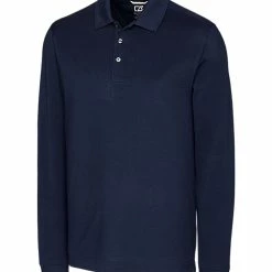 Cutter & Buck Advantage Long Sleeve Polo -Apparel Sales Store MCK09322 LYN MANN HG 01235.1638381417