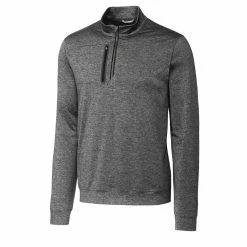 Cutter & Buck Stealth Half Zip 20 Cutter & Buck Stealth Half Zip -Apparel Sales Store MCK09404 EG MANN HG 92386.1669058586