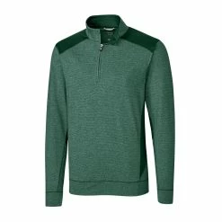 Cutter & Buck Shoreline Color Block Half-Zip -Apparel Sales Store MCK09423 HH MANN HG 45697.1637692922