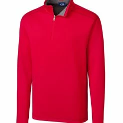 Cutter & Buck Long Sleeve Evergreen Reversible Overknit - Big & Tall -Apparel Sales Store MCK09425 RD MANN HG 40516.1668795067