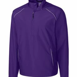 Cutter & Buck WeatherTec Beacon Half Zip Jacket -Apparel Sales Store MCO00922 CLP MANN HG 67886.1634152011