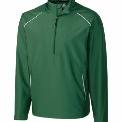 Cutter & Buck WeatherTec Beacon Half Zip Jacket -Apparel Sales Store MCO00922 HT MANN HG 82028.1634152011